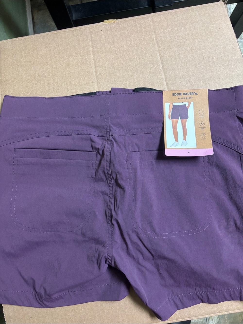 Eddie Bauer Purple Women's Outdoor Shorts